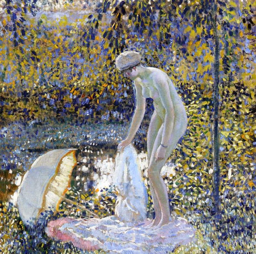 Detail of Bather, c.1907-14 by Frederick Carl Frieseke