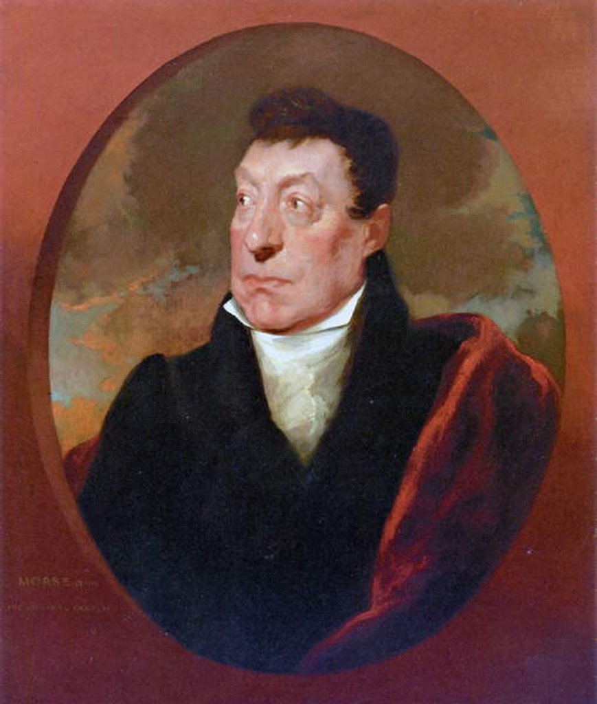 Detail of The Marquis de La Fayette, 1825 by Samuel Finley Breese Morse