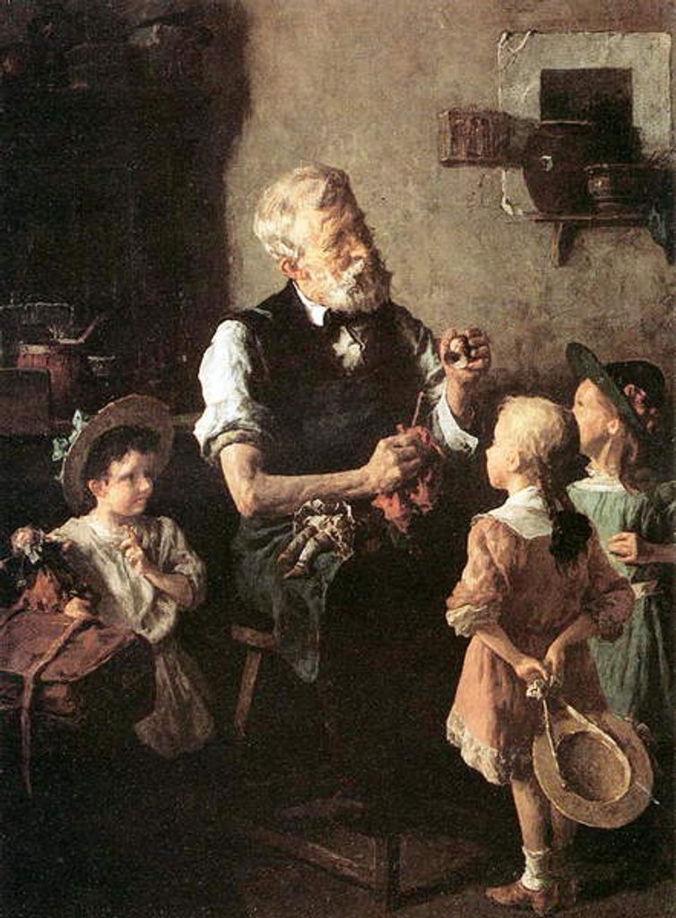 Detail of The Dolls' Clinic by Louis Charles Moeller