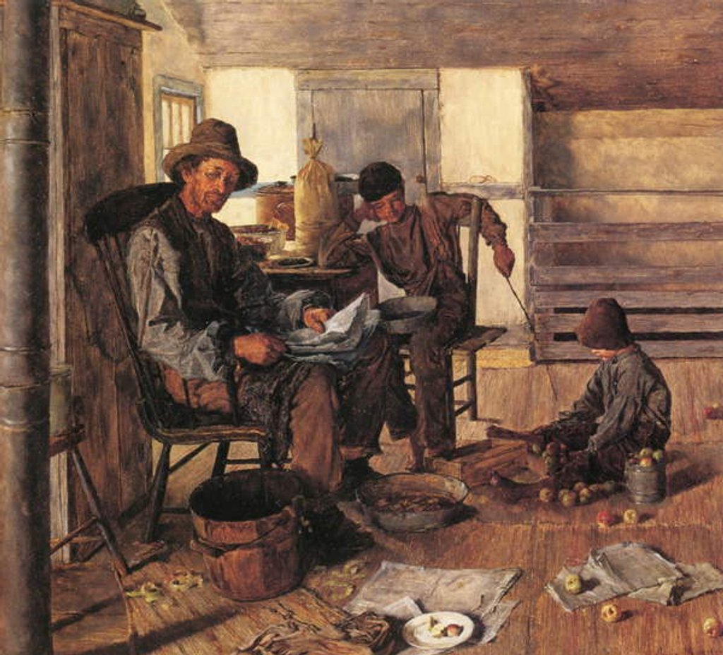 Detail of Afternoon Rest by Louis Charles Moeller