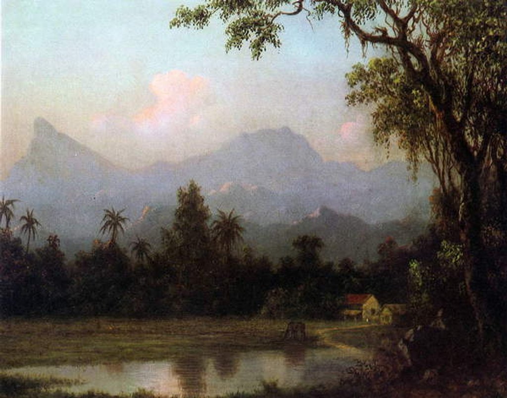 Detail of Rio de Janeiro, Brazil, c.1865 by Martin Johnson Heade