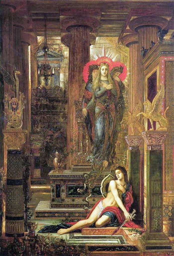 Detail of Orestes and the Erinyes, 1891 by Gustave Moreau