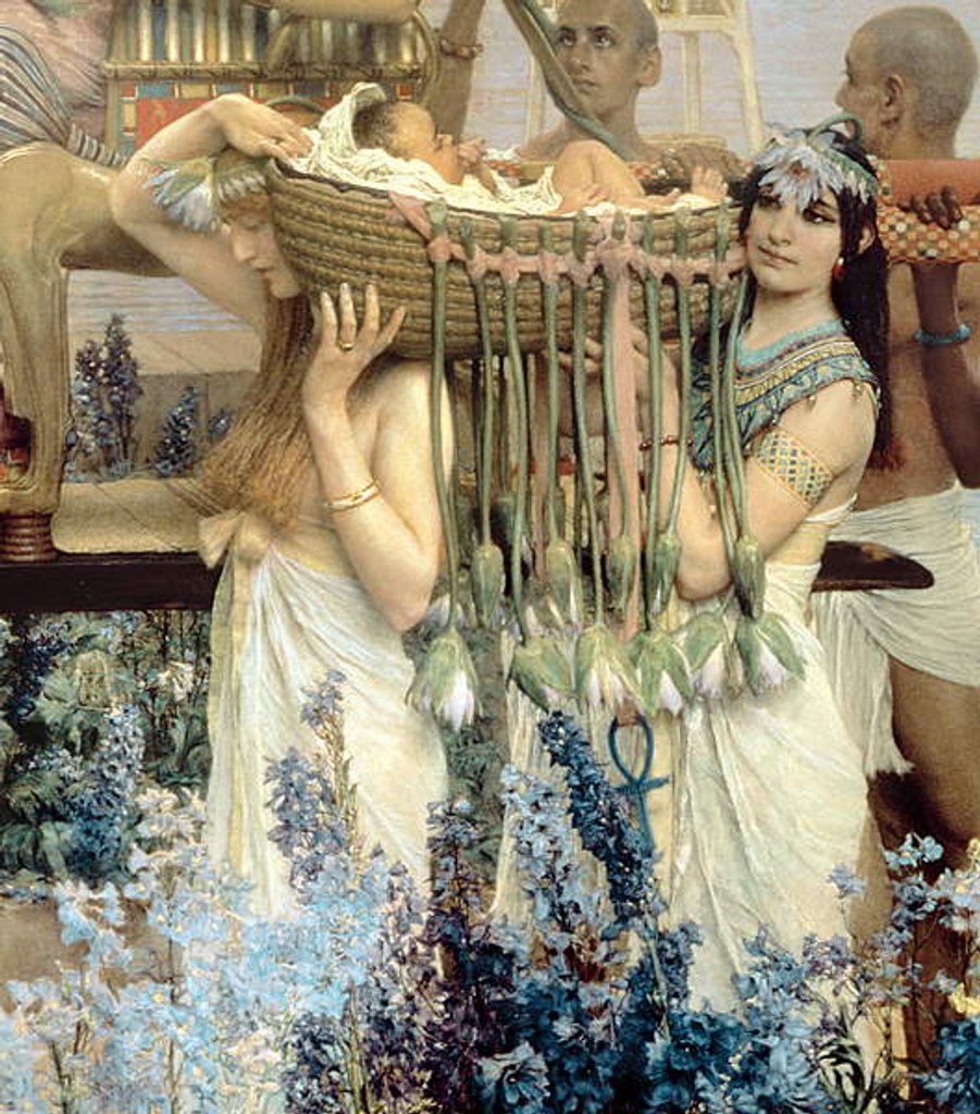 Detail of The Finding of Moses by Pharaoh's Daughter, 1904 by Lawrence Alma-Tadema