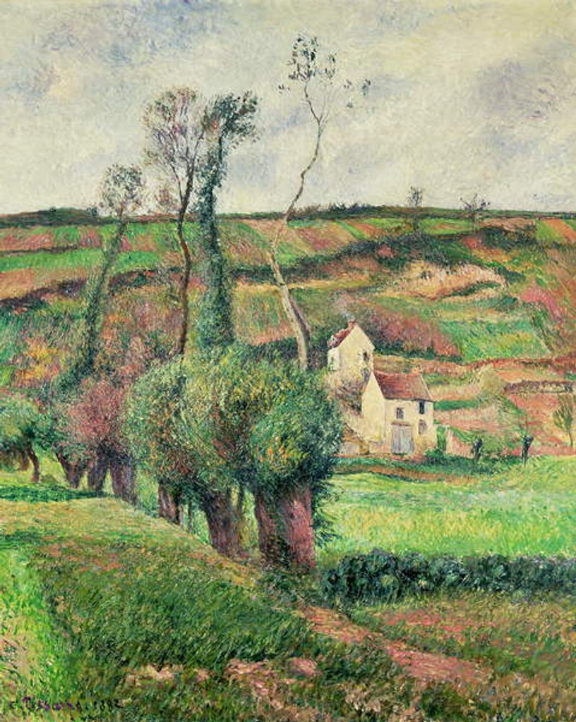 Detail of The Cabbage Slopes, Pontoise, 1882 by Camille Pissarro