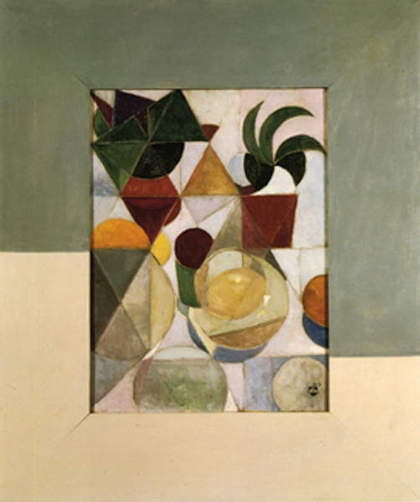 Detail of Still Life with Apples, 1916 by Theo van Doesburg