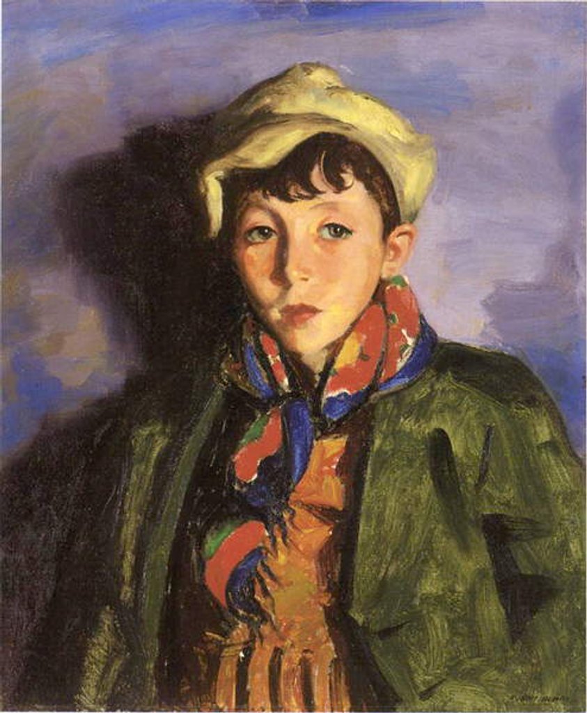 Detail of Johnnie Patton, 1924 by Robert Cozad Henri