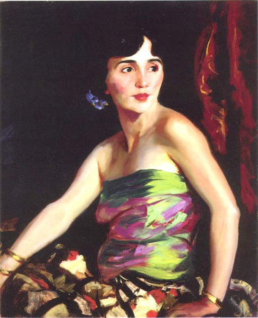 Detail of The Spanish Dancer Isolina Maldonado, 1921 by Robert Cozad Henri