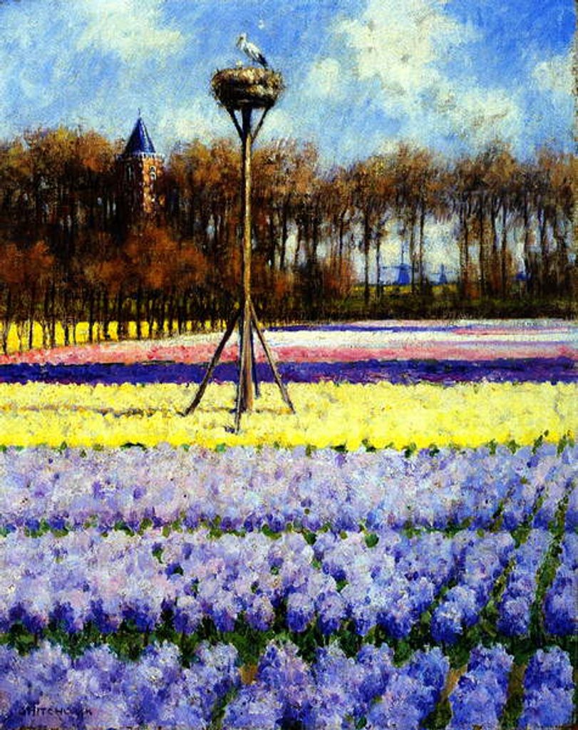 Detail of The Stork's Nest, Holland by George Hitchcock