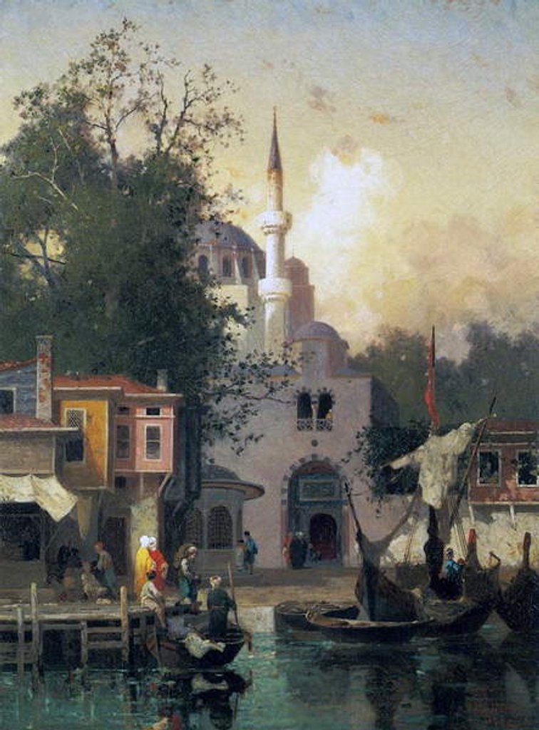 Detail of Constantinople, 1874 by Fabius Brest