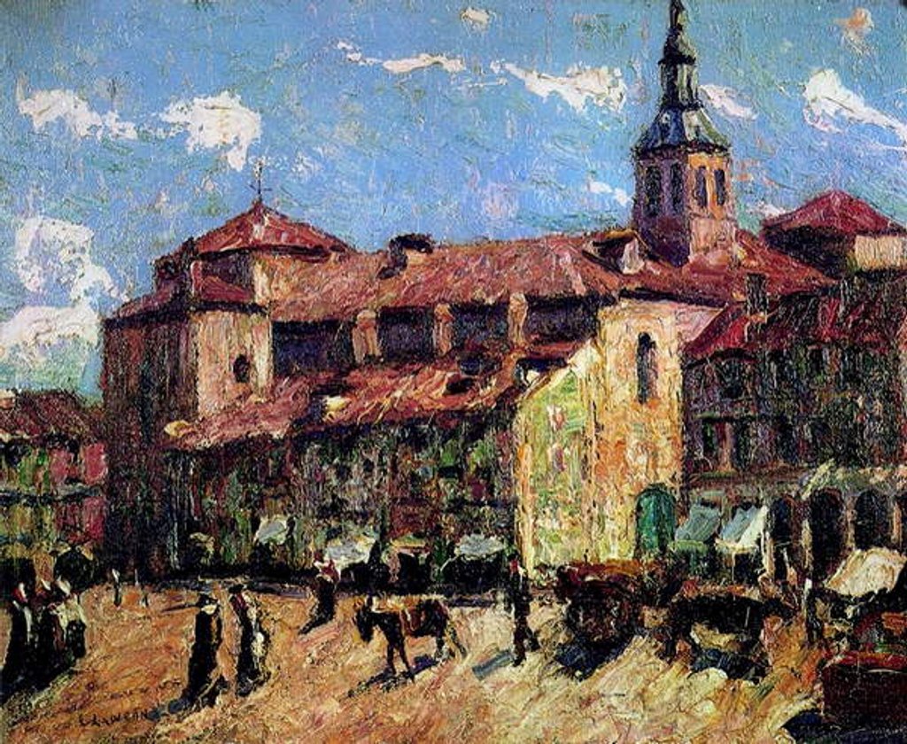 Detail of Segovia, Spain, c.1916-17 by Ernest Lawson