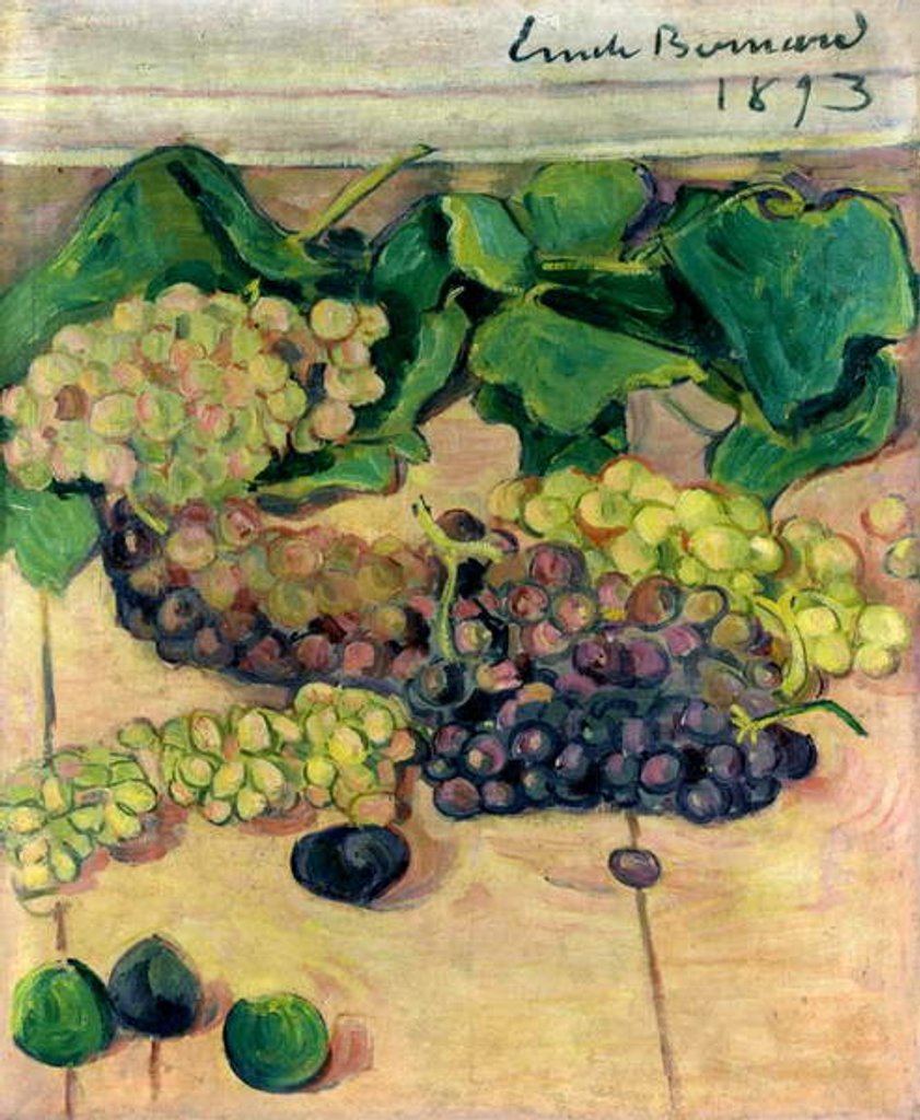 Detail of Grapes, 1893 by Emile Bernard