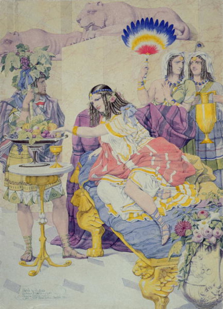 Detail of Splendour and Wealth, 1853 by Richard Dadd