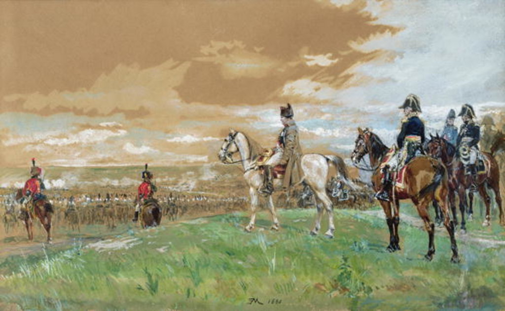 Detail of Jena 1880 by Jean-Louis Ernest Meissonier