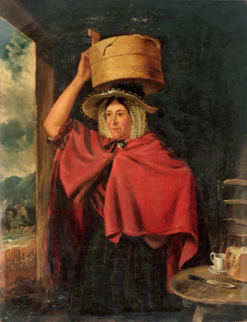 Detail of Welsh Cocklewoman, 1888 by James Flewitt Mullock