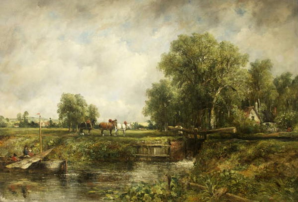 Detail of The Lock by Frederick William Watts