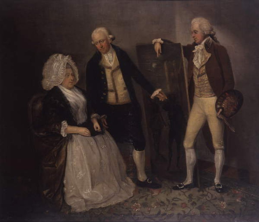 Detail of The Dunlap Family, 1788 by William Dunlap