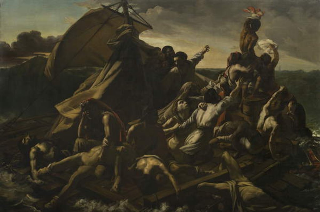 Detail of Raft of the Medusa, 1830 by George Cooke