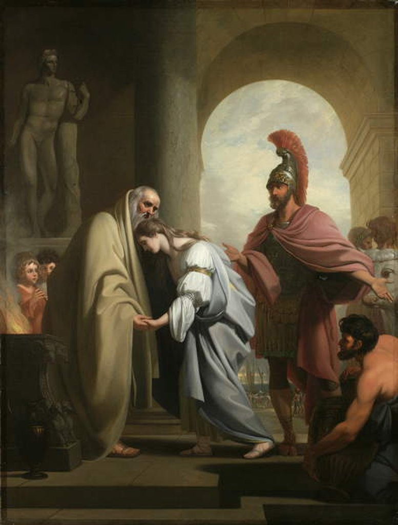 Detail of Chryseis Returned to her Father, 1771 by Benjamin West