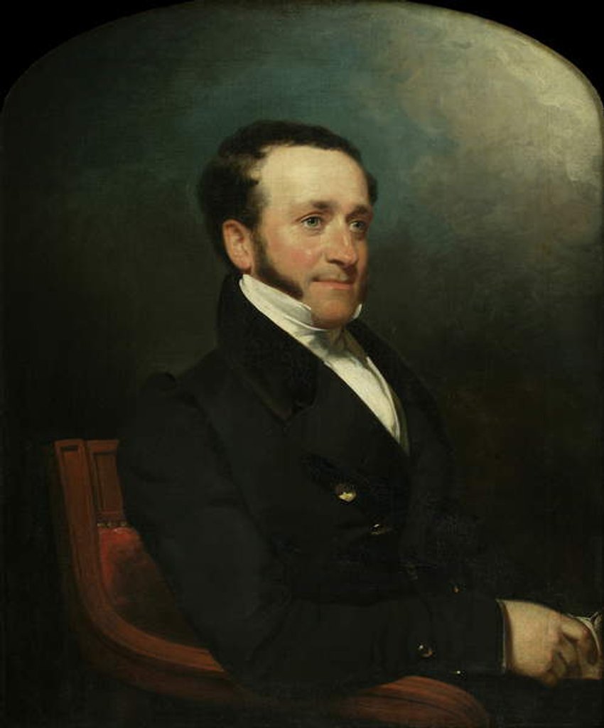 Detail of Fitz-Greene Halleck, 1828 by Henry Inman