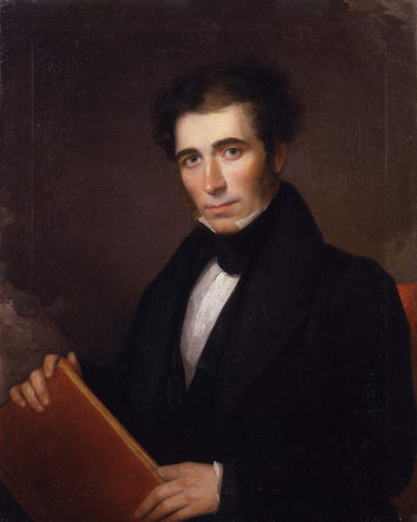 Detail of Asher B. Durand, 1835 by Asher Brown Durand