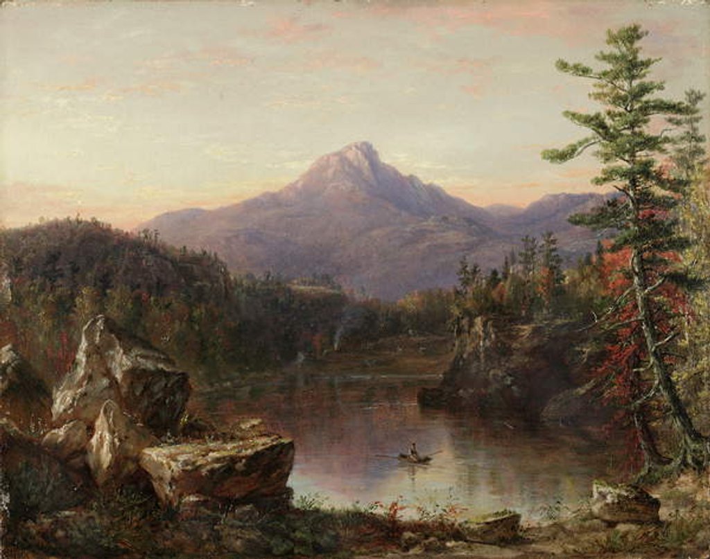 Detail of Chocorua Peak, New Hampshire, 1860 by Daniel Huntington