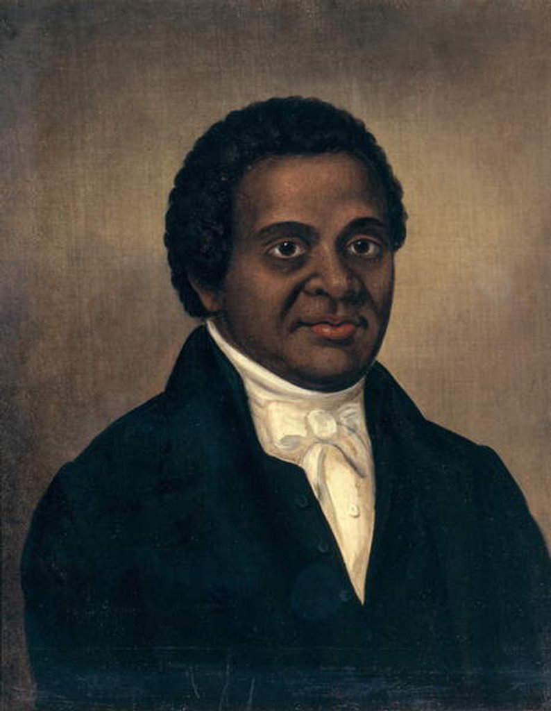 Detail of Peter Williams, c.1810 by American School