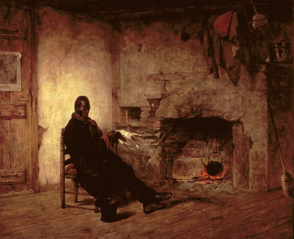 Detail of Thoughts of Liberia: Emancipation, 1861 by Edwin White