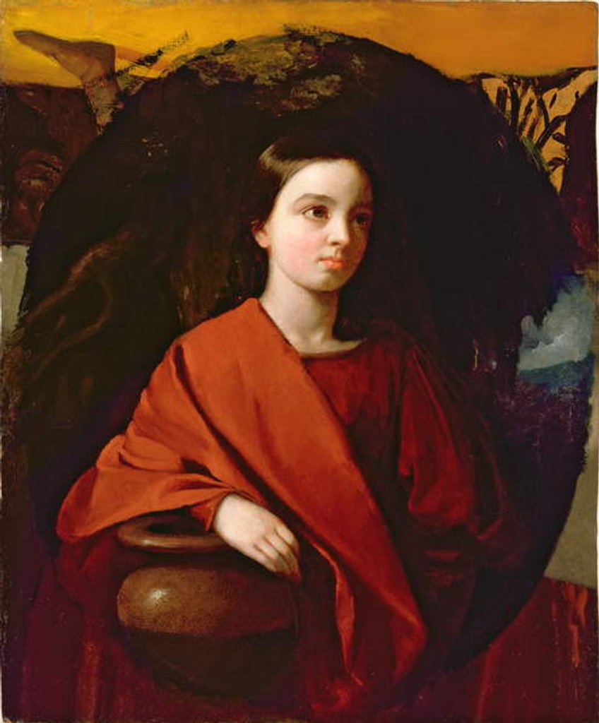 Detail of Rebecca by George Whiting Flagg