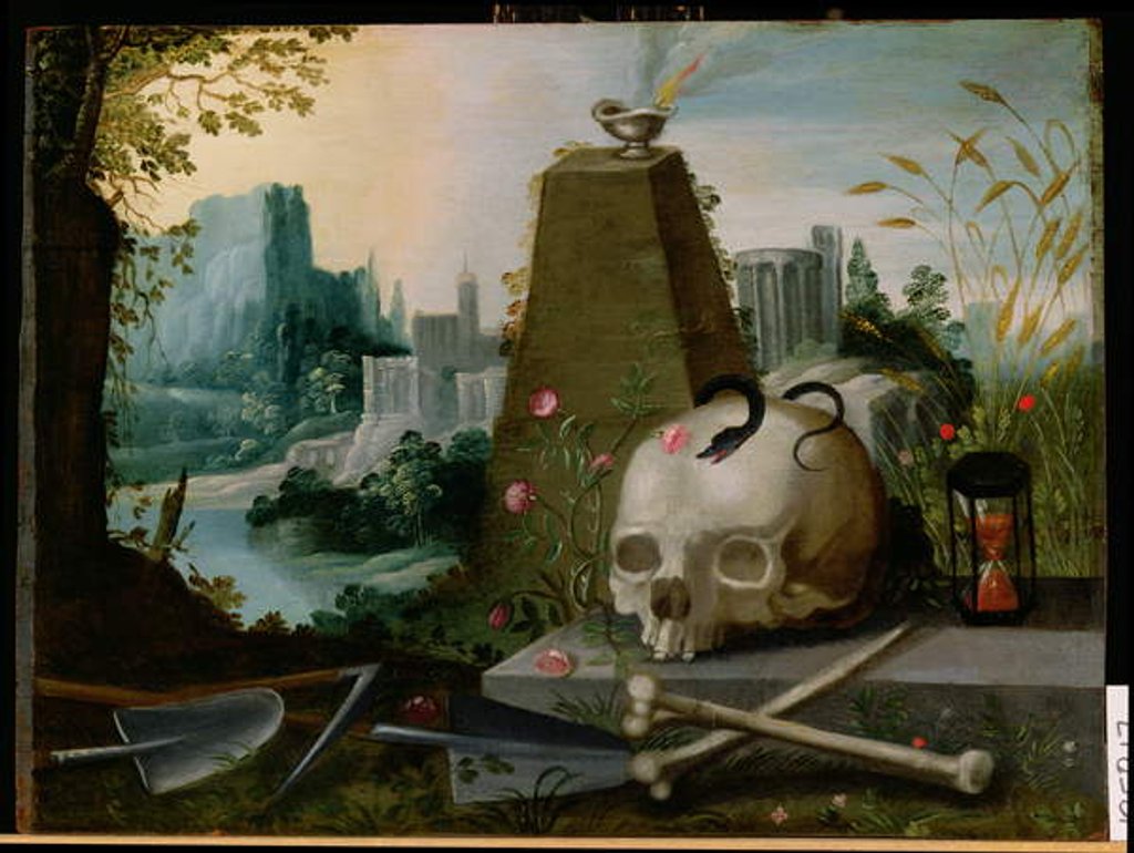 Detail of Death and Immortality by Flemish School