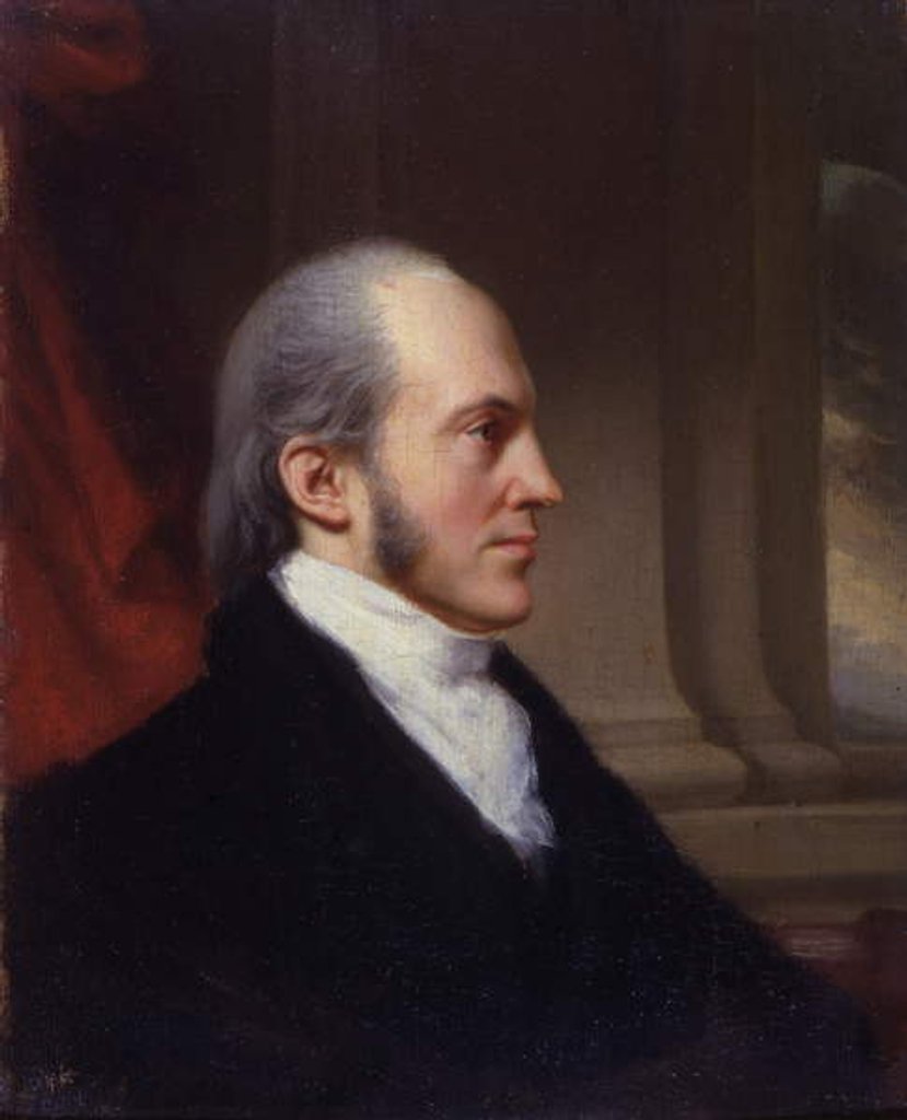 Detail of Aaron Burr, 1809 by John Vanderlyn