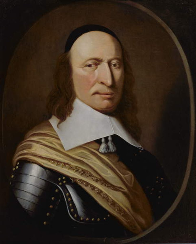 Detail of Governor Peter Stuyvesant, c.1660 by Hendrick Couturier
