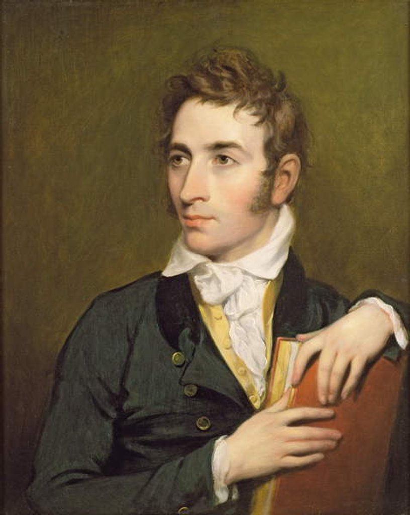 Detail of Asher Brown Durand, 1826 by John Trumbull