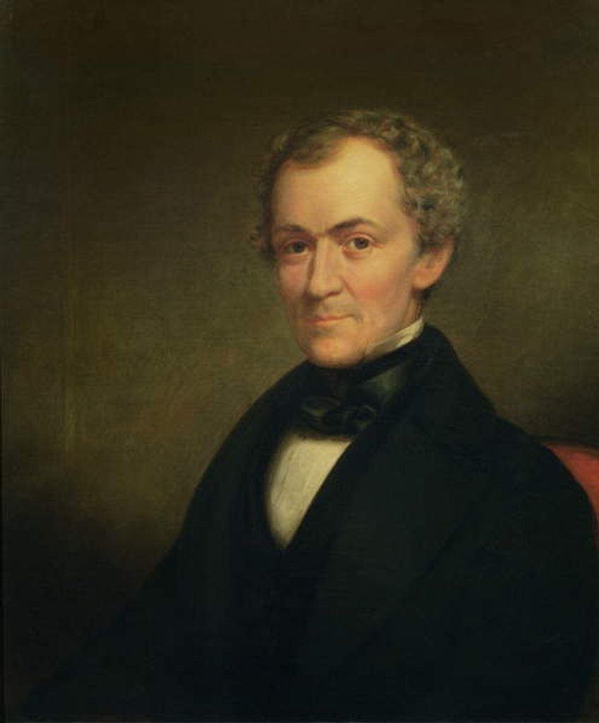 Detail of Portrait of Nicholas Philip Trist, 1852 by Robert M. Pratt