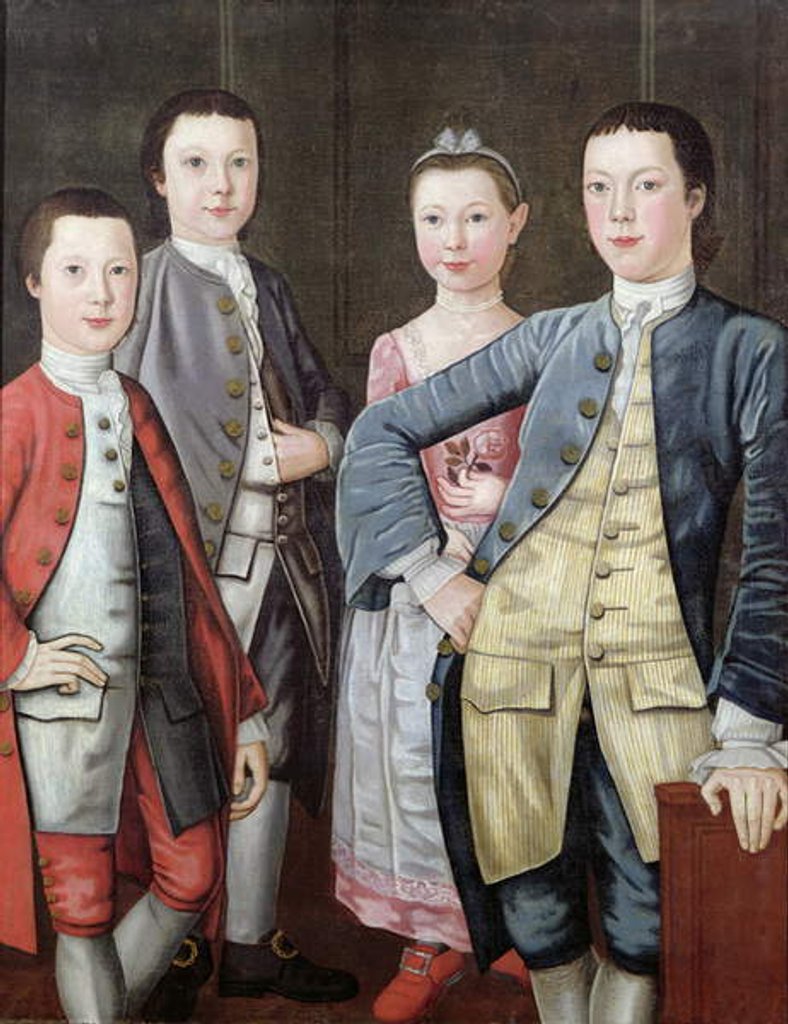 Detail of The Rapalje Children, 1768 by John Durand