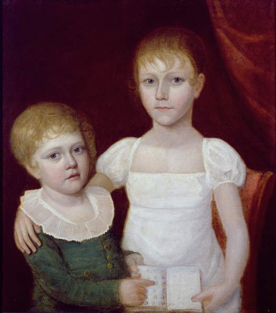 Detail of Juliet and John Wesley Paradise, c.1815-20 by John Paradise