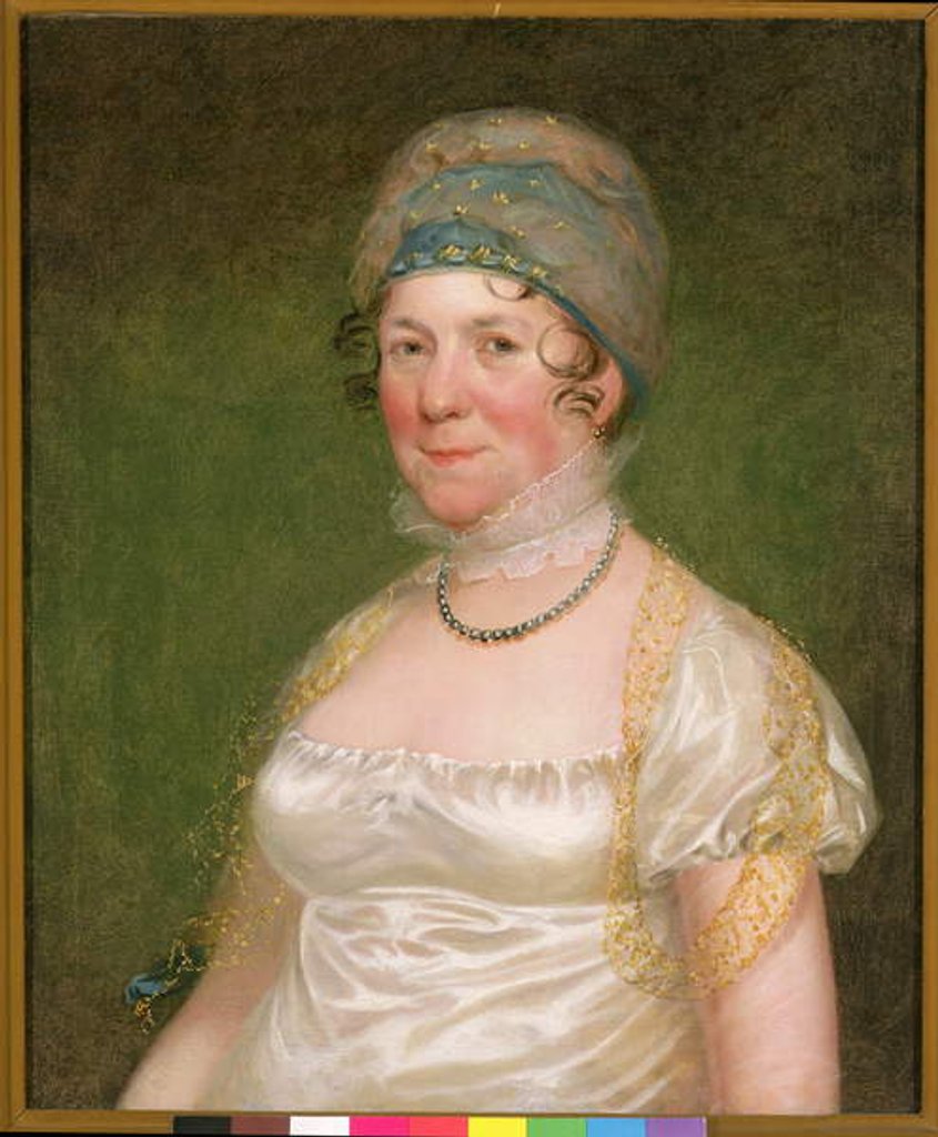 Detail of Dolley Madison, c.1817 by Bass Otis