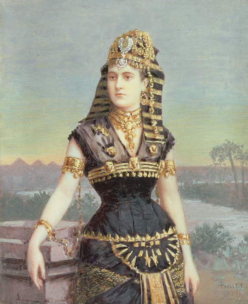 Detail of Lady Paget 1891 by Fernand Paillet