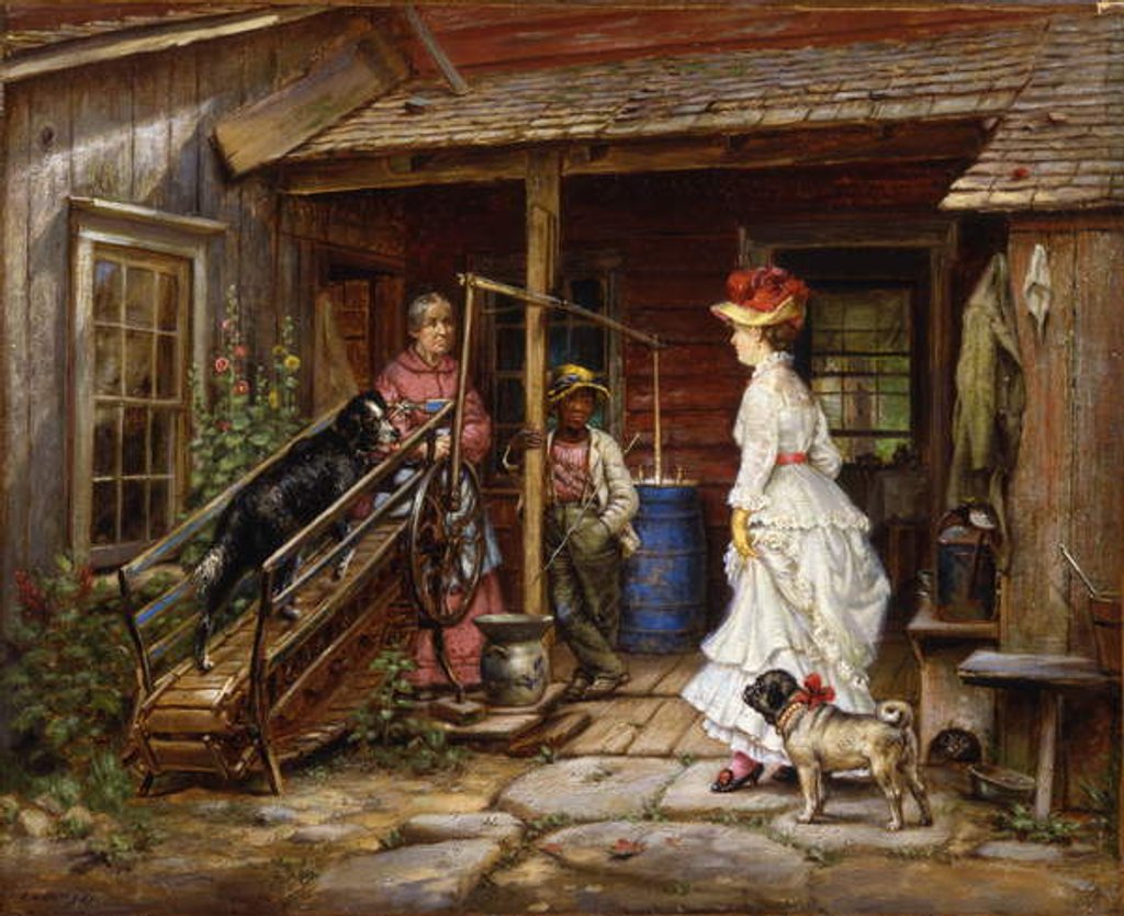 Detail of Capitol and Labor, 1881 by Edward Lamson Henry