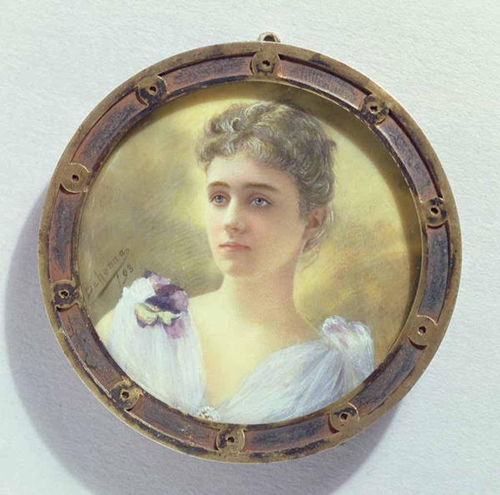 Detail of Mrs Anna Eliot Roosevelt by Katherine Behenna