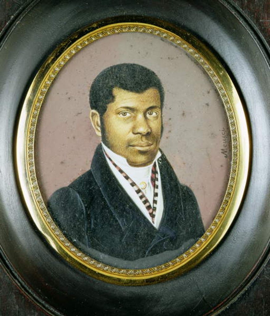 Detail of Pierre Toussaint c.1825 by Anthony Meucci