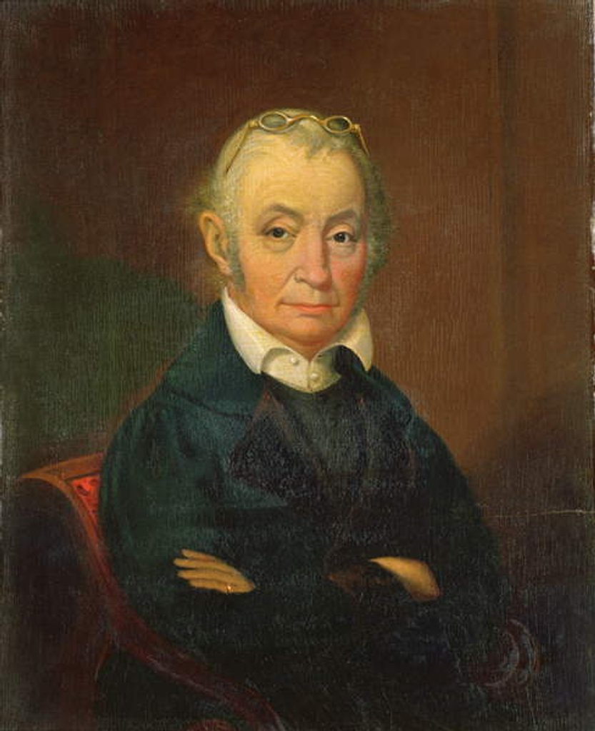 Detail of Aaron Burr 1834 by American School