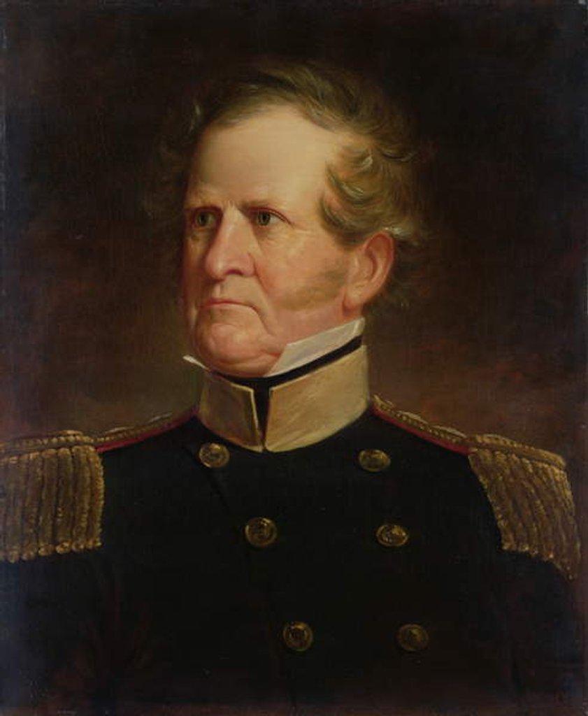 Detail of General Winfield Scott, 1851 by American School
