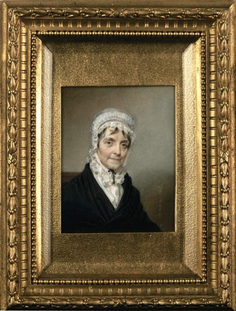 Detail of Mrs Alexander Hamilton, 1825 by Henry Inman