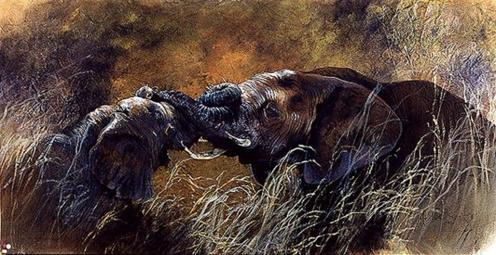 Detail of Bundu, 1998 by Odile Kidd