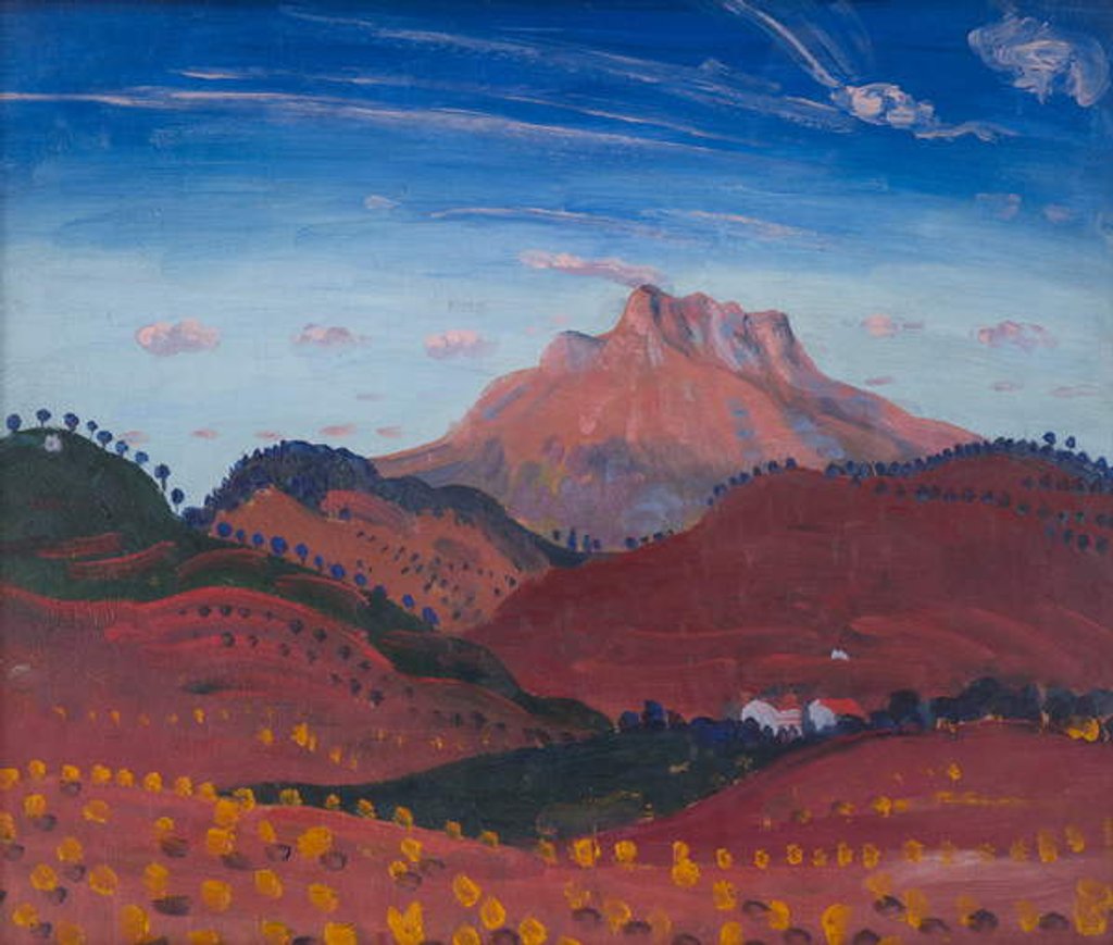 Detail of Tour Madeloc, 1913 by James Dickson Innes