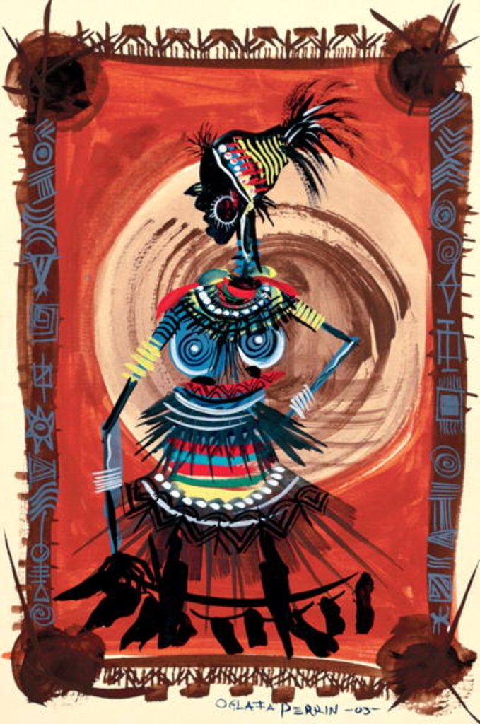 Detail of Mama Africa, 2003 by Oglafa Ebitari Perrin