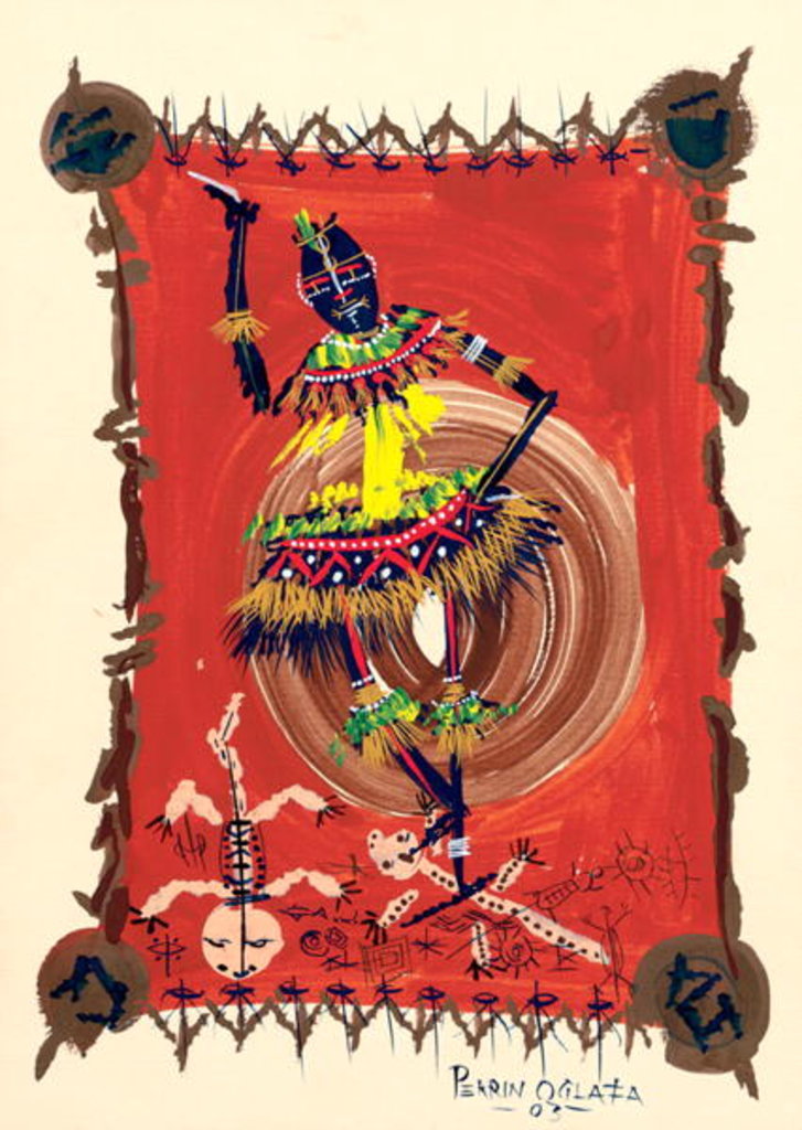 Detail of Seki, 2003 by Oglafa Ebitari Perrin