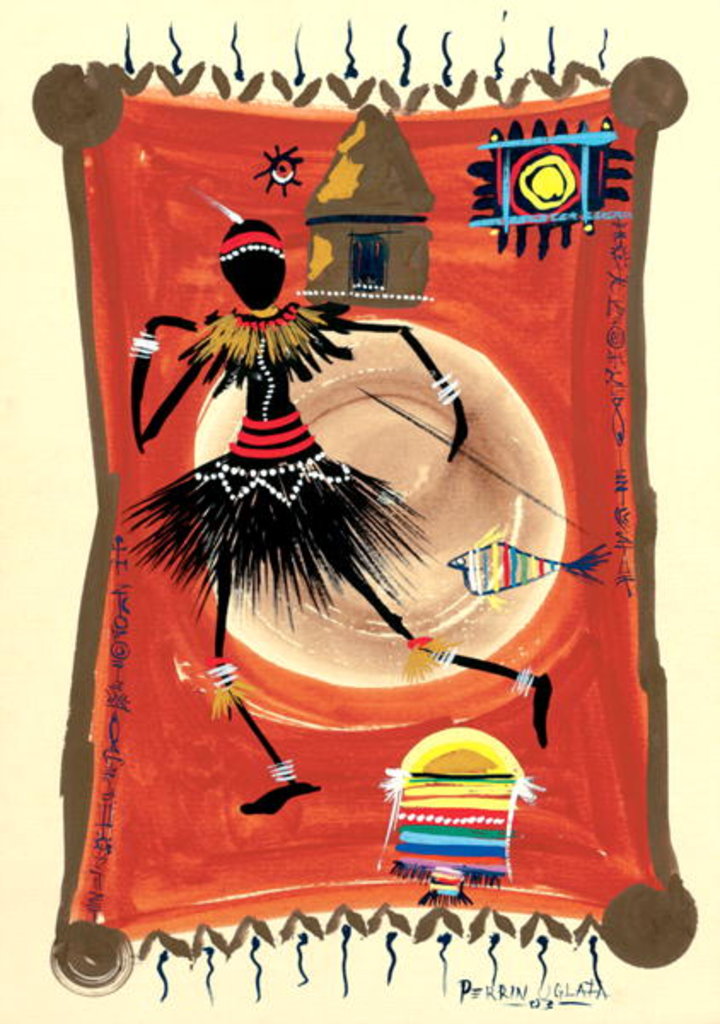 Detail of The Block Dance 3, 2003 by Oglafa Ebitari Perrin