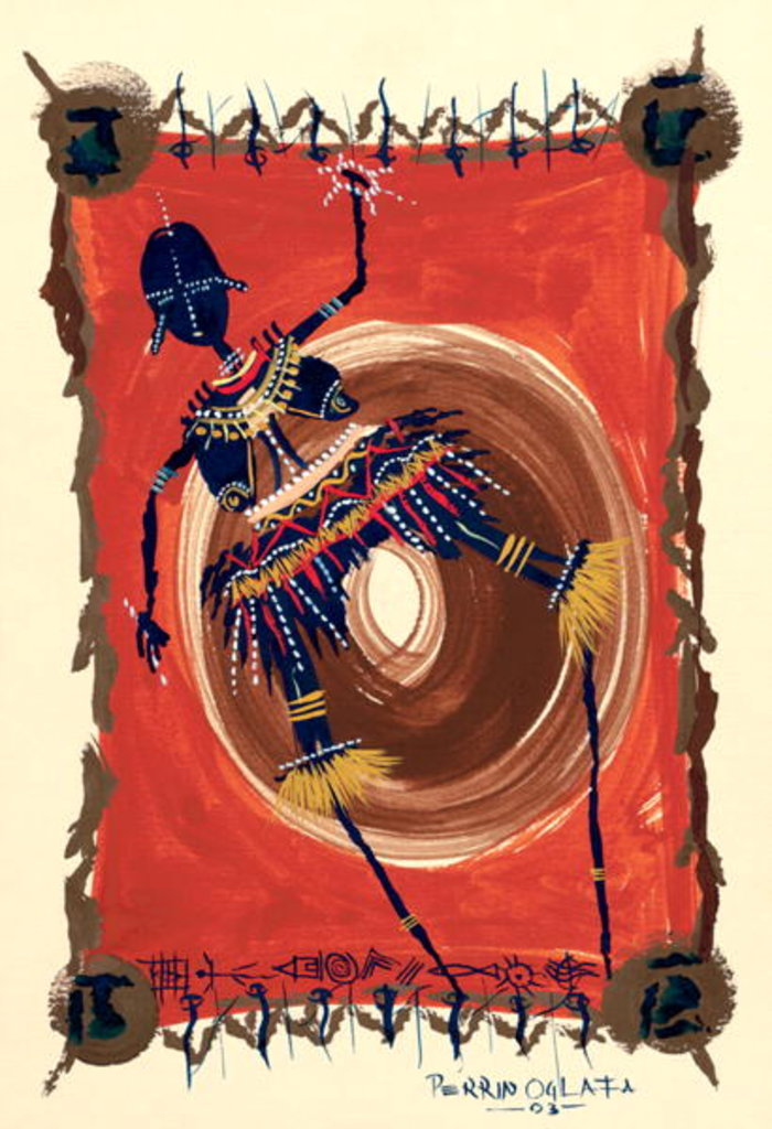 Detail of Stick Dance, 2003 by Oglafa Ebitari Perrin