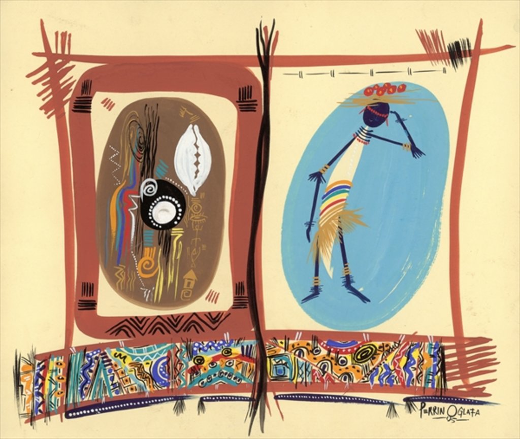 Detail of Element of Black culture, 2005 by Oglafa Ebitari Perrin